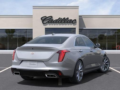 Argent Silver Metallic 2025 Cadillac CT4 Premium Luxury RWD