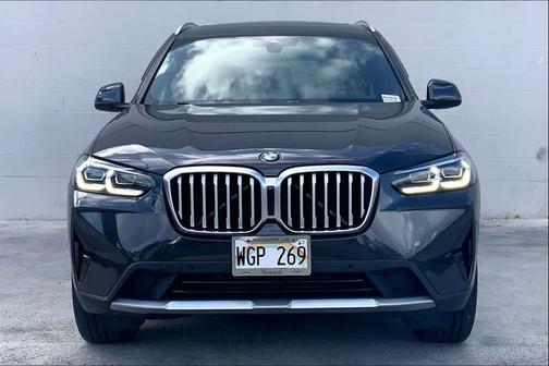 Dark Graphite Metallic 2022 BMW X3 xDrive30i
