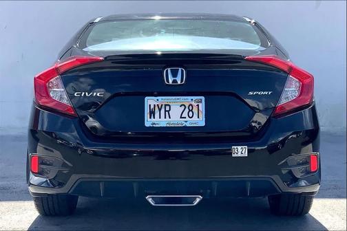 Crystal Black Pearl 2020 Honda Civic Sport