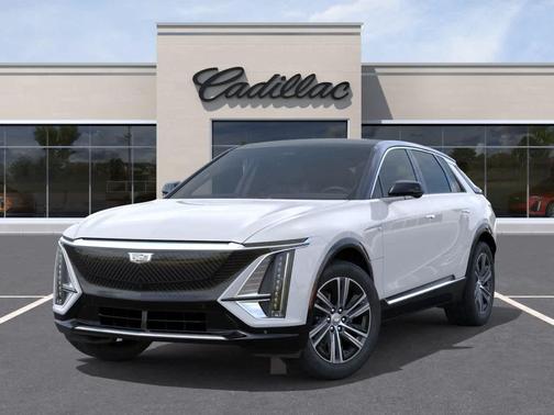 Vibrant White Tricoat 2026 Cadillac LYRIQ Luxury