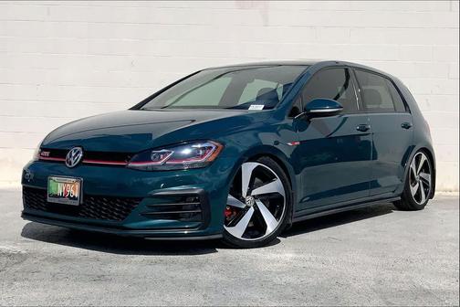 Great Falls Green Metallic 2019 Volkswagen Golf GTI 2.0T S 4-Door