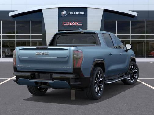 Moonlight Matte 2025 GMC Sierra EV Max Range Denali