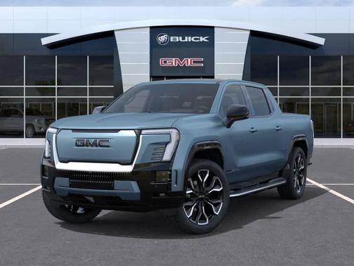Moonlight Matte 2025 GMC Sierra EV Max Range Denali