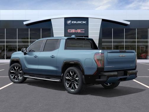 Moonlight Matte 2025 GMC Sierra EV Max Range Denali