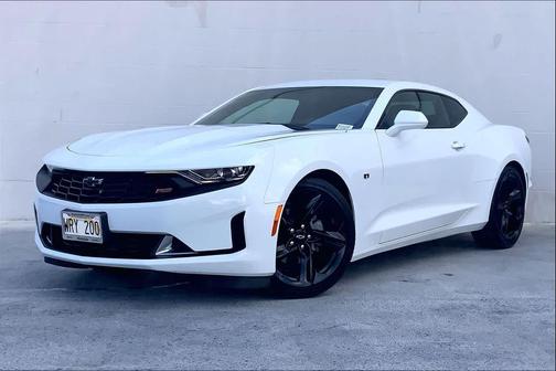 Summit White 2022 Chevrolet Camaro 1LT