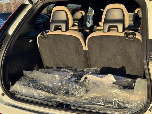 Crystal White Pearl 2026 Volvo XC90 Plug-In Hybrid Plus, T8 AWD, Electric/Gasoline, Bright, 7 Seats
