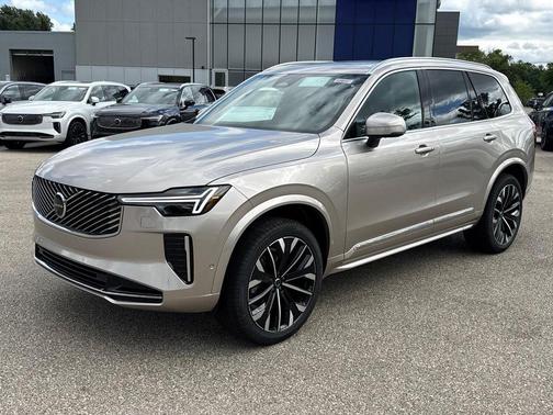 Bright Dusk Metallic 2026 Volvo XC90 Plus, B6 AWD Gas (mild hybrid), Gasoline, Bright, 7 Seats