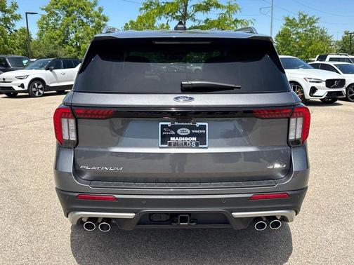 Carbonized Gray Metallic 2025 Ford Explorer Platinum