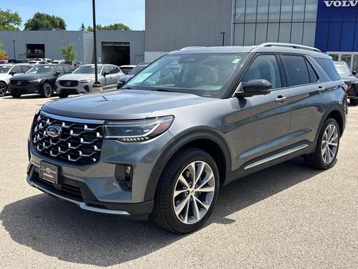 Carbonized Gray Metallic 2025 Ford Explorer Platinum