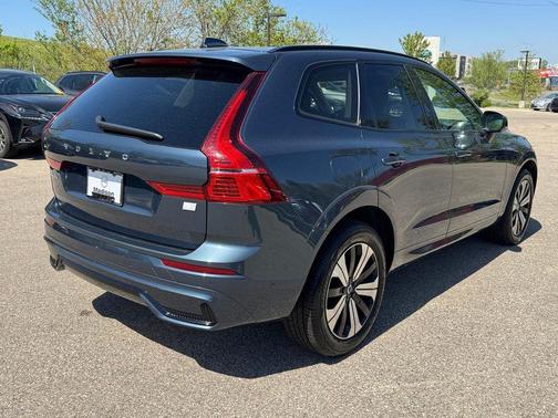 Denim Blue Metallic 2023 Volvo XC60 Recharge Plug-In Hybrid T8 Plus Dark Theme