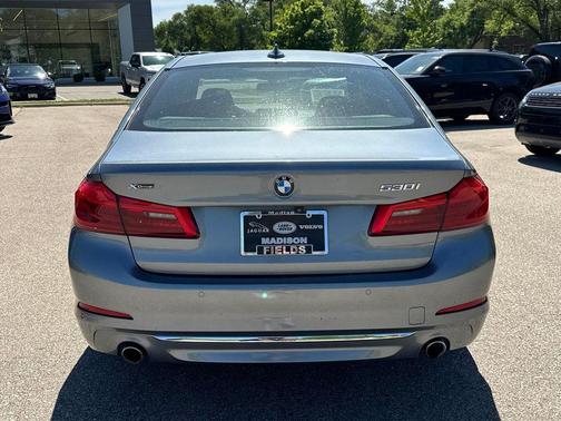 Bluestone Metallic 2018 BMW 530 xDrive