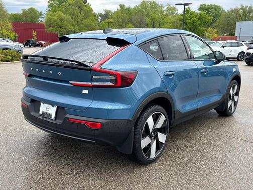 Fjord Blue Metallic 2023 Volvo C40 Recharge Pure Electric Twin Ultimate