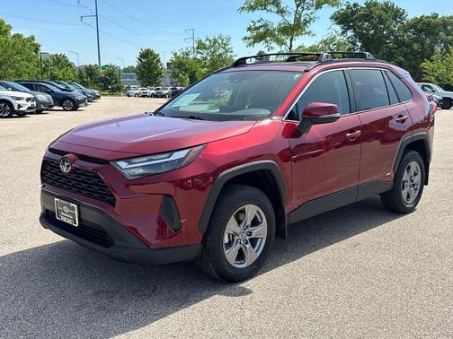 Ruby Flare Pearl 2025 Toyota RAV4 Hybrid XLE