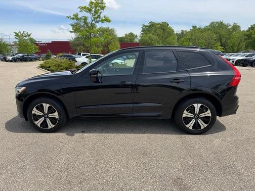 Onyx Black 2025 Volvo XC60 Plug-In Hybrid Plus, T8 AWD Electric/Gasoline, Dark