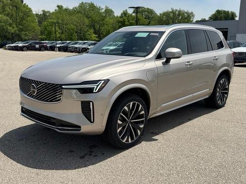 Bright Dusk Metallic 2026 Volvo XC90 Plug-In Hybrid Ultra, T8 AWD, Electric/Gasoline, Bright, 6 Seats