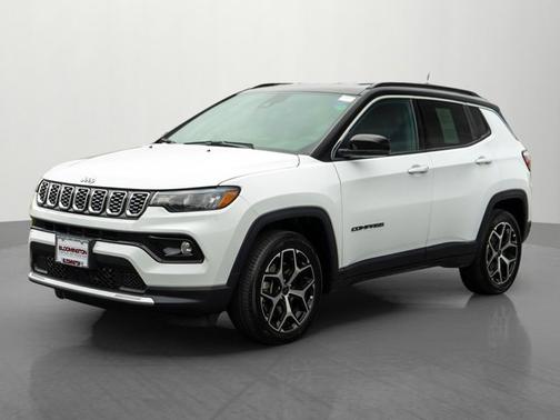 Bright White Clearcoat 2025 Jeep Compass Limited