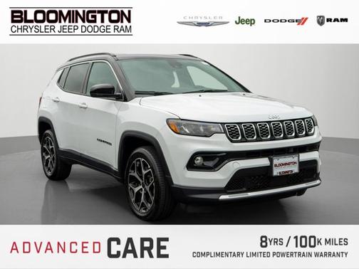 Bright White Clearcoat 2025 Jeep Compass Limited