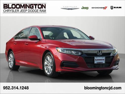 Radiant Red Metallic 2018 Honda Accord LX