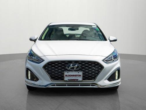 Quartz White Pearl 2019 Hyundai SONATA SEL