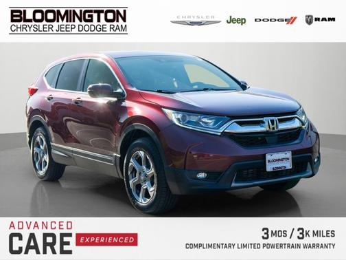 Red 2019 Honda CR-V EX