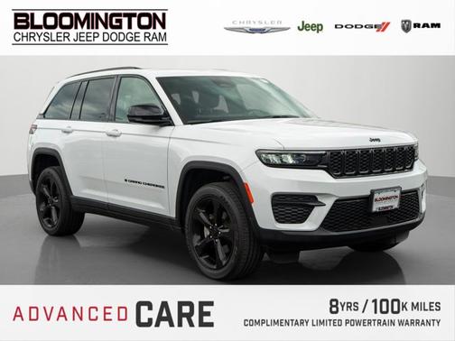 Bright White Clearcoat 2024 Jeep Grand Cherokee Altitude X