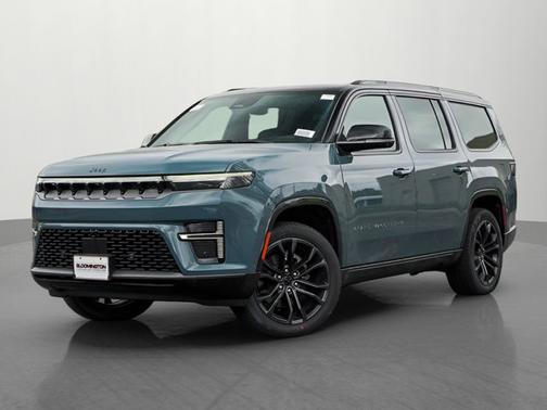 Steel Blue 2026 Jeep Grand Wagoneer Summit Obsidian