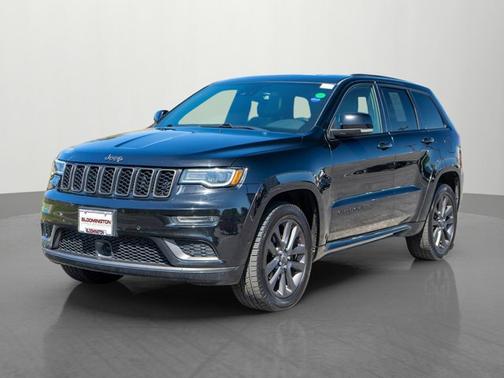 Diamond Black Crystal Pearlcoat 2018 Jeep Grand Cherokee High Altitude