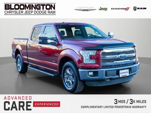 Ruby Red Metallic 2015 Ford F-150 Lariat