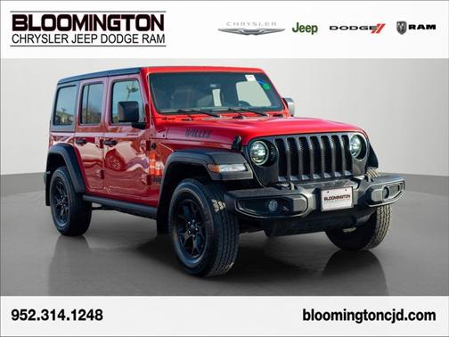 2022 Jeep Wrangler Unlimited Willys