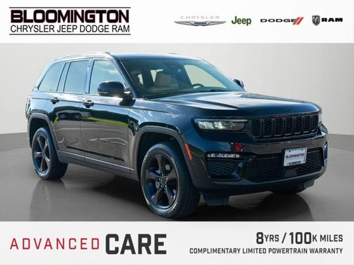 Diamond Black Crystal Pearlcoat 2023 Jeep Grand Cherokee Limited