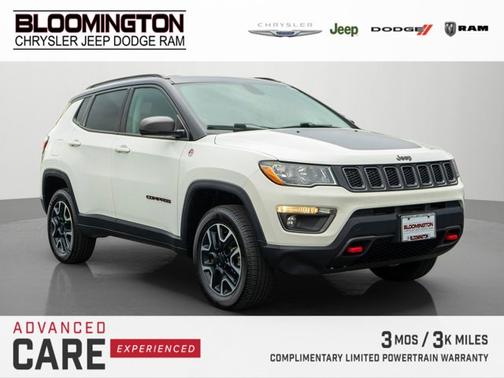 White Clearcoat 2020 Jeep Compass Trailhawk