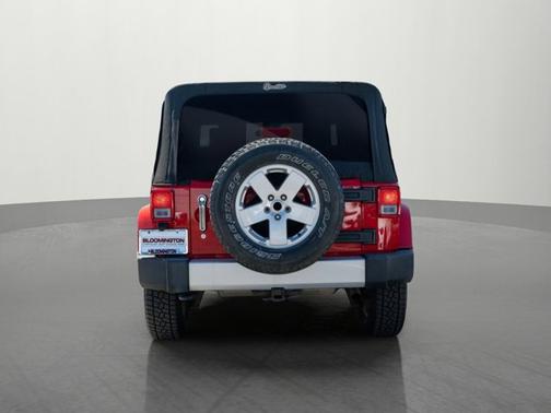 Flame Red Clearcoat 2010 Jeep Wrangler Sahara