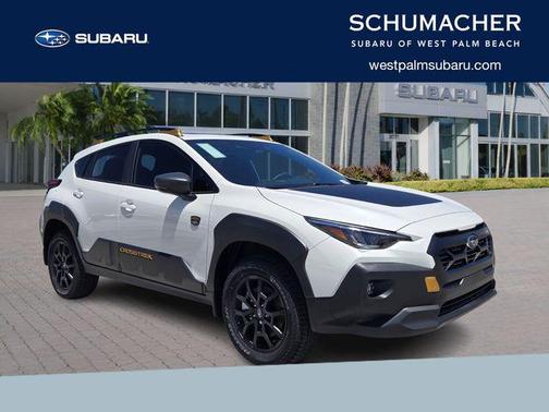 Crystal White Pearl 2026 Subaru Crosstrek Wilderness