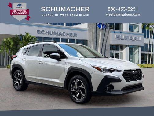 Crystal White Pearl 2024 Subaru Crosstrek Premium