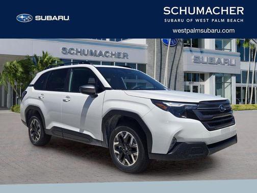 Crystal White Pearl 2026 Subaru Forester Premium