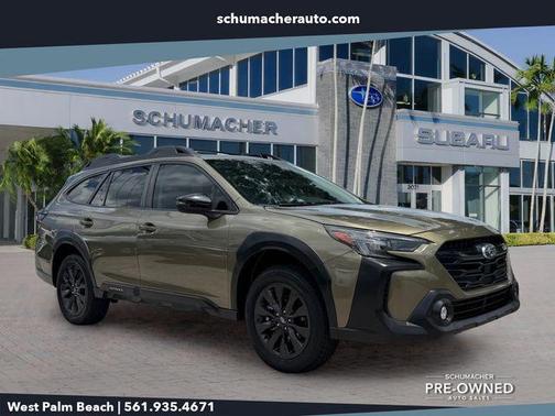 Autumn Green Metallic 2024 Subaru Outback Onyx Edition