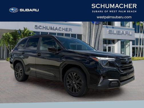 Crystal Black Silica 2026 Subaru Forester Sport