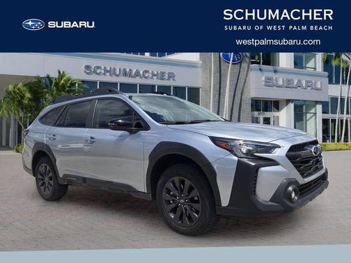 Ice Silver Metallic 2025 Subaru Outback Onyx Edition