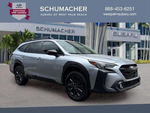 Ice Silver Metallic 2025 Subaru Outback Onyx Edition
