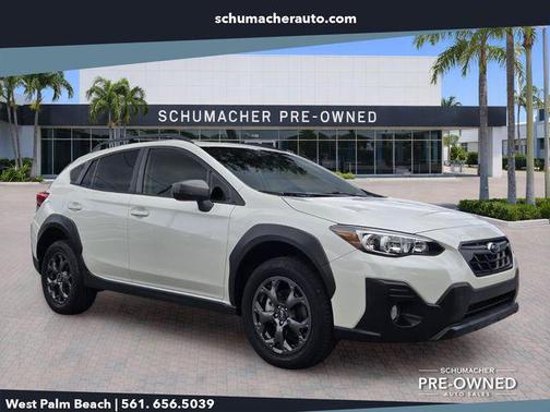 Crystal White Pearl 2022 Subaru Crosstrek Sport