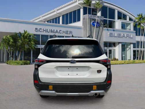 Crystal White Pearl 2026 Subaru Forester Wilderness