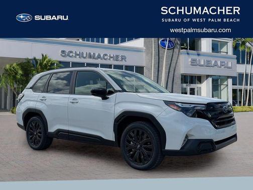 Crystal White Pearl 2026 Subaru Forester Sport