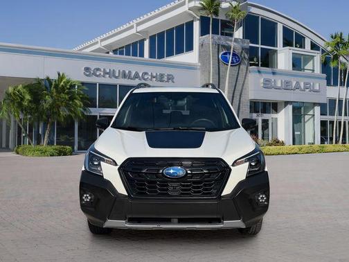 Crystal White Pearl 2023 Subaru Forester Wilderness