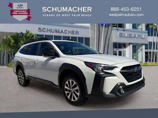 Crystal White Pearl 2025 Subaru Outback Premium