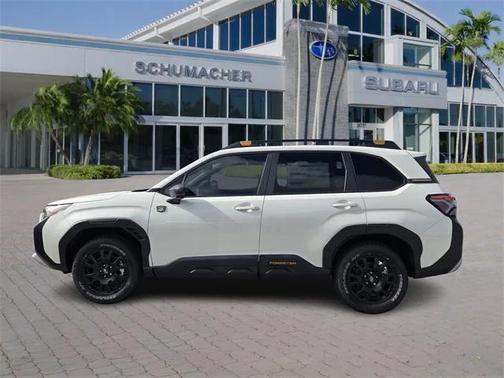 Crystal White Pearl 2026 Subaru Forester Wilderness