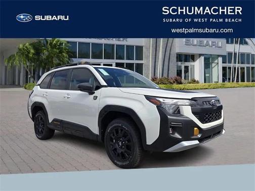 Crystal White Pearl 2026 Subaru Forester Wilderness