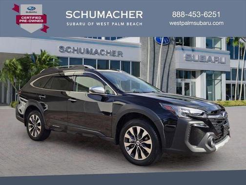 Crystal Black Silica 2023 Subaru Outback Touring XT