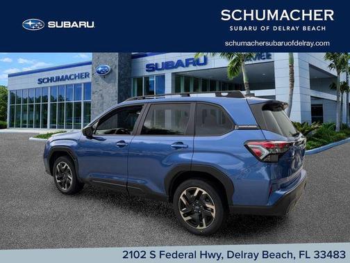 Daybreak Blue Pearl 2026 Subaru Forester Hybrid Premium