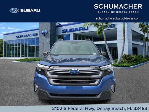 Daybreak Blue Pearl 2026 Subaru Forester Hybrid Premium