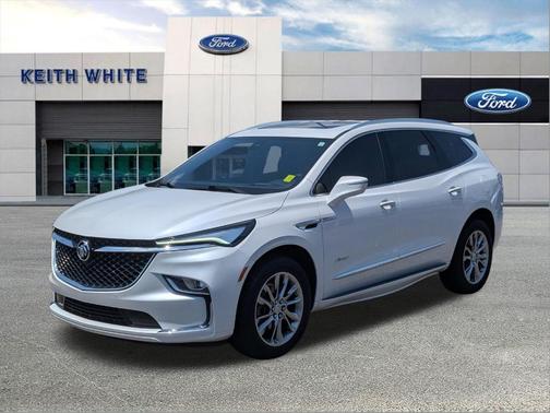 White Frost Tri-Coat 2024 Buick Enclave Avenir